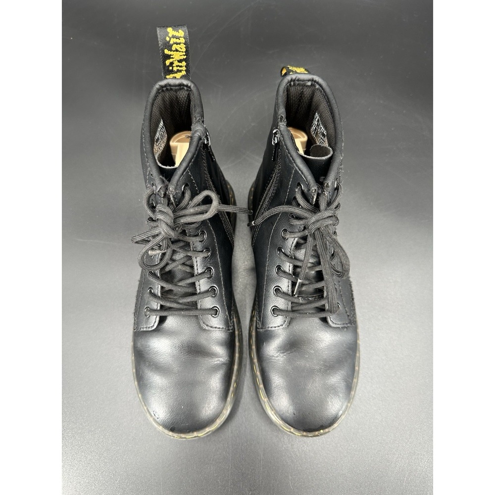 Doc Dr. Martens Zavala J Combat Boots Women's Sz 3 US EU 34 Black Girls Youth - Picture 3 of 11